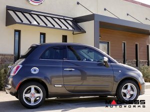 FIAT 500 Custom Wheels - Cromodora Style - CD-30 - 15" - Gun Metal